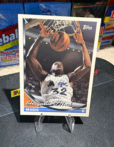 Topps 1992 shaquille neal - topps, o'neal