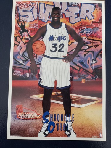 Cartolina shaquille neal - shaquille, o'neal