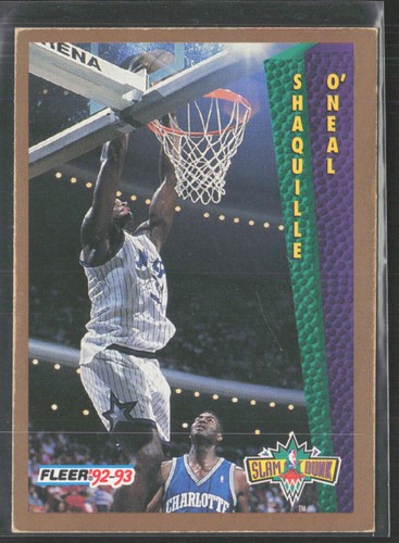 1992 fleer 298 shaquille - fleer, #298