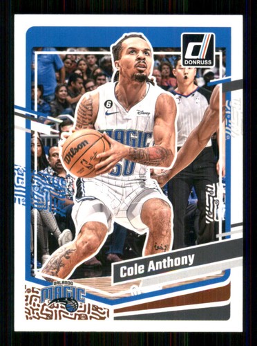 2023 donruss 163 cole - donruss, #163